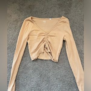 Women’s Tan Pacsun Top